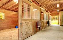 Bale stable construction leads